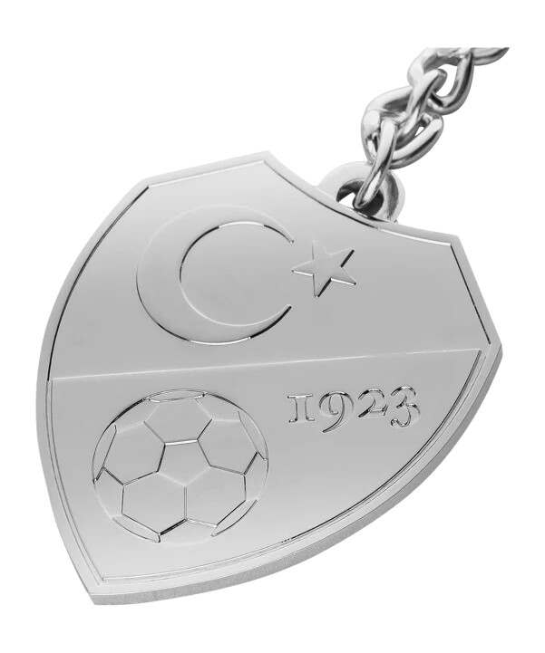 tff türkiye nyckelring euro 2024 silver