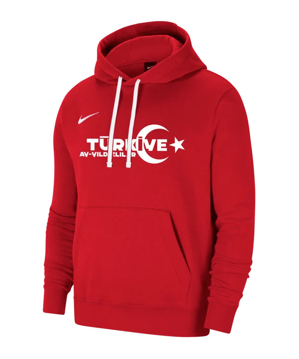 tff turkiet hoody em 2024 röd