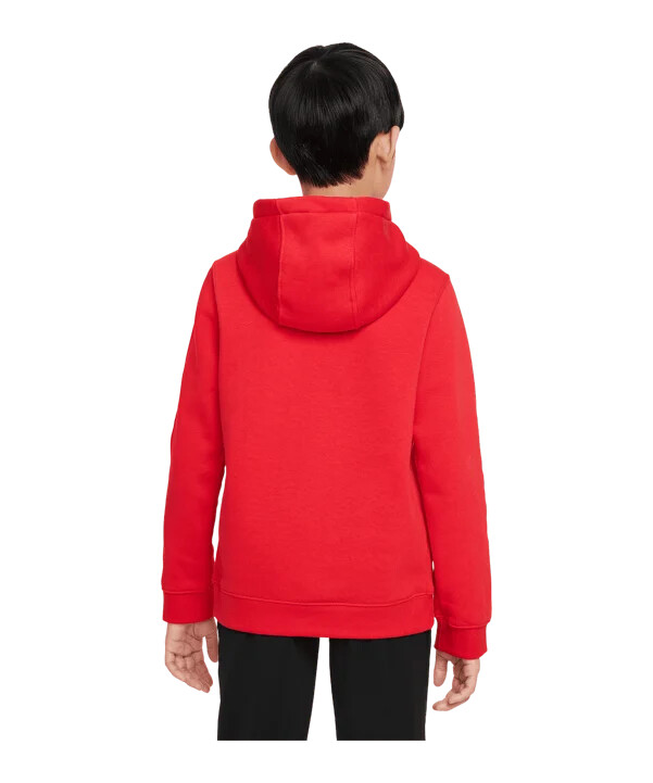 nike tff hoodie ec 2024 barn röd