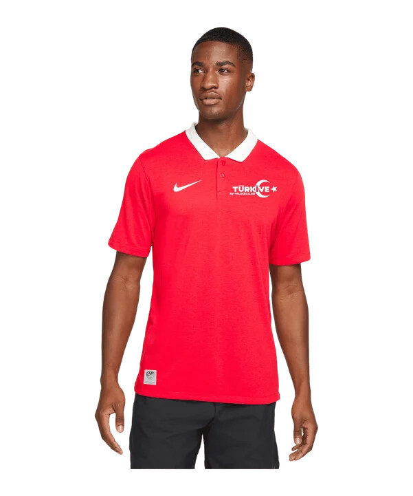 nike tff polo ec 2024 röd