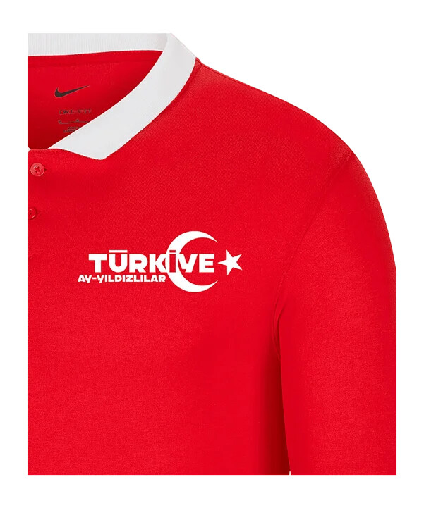 nike tff polo ec 2024 röd