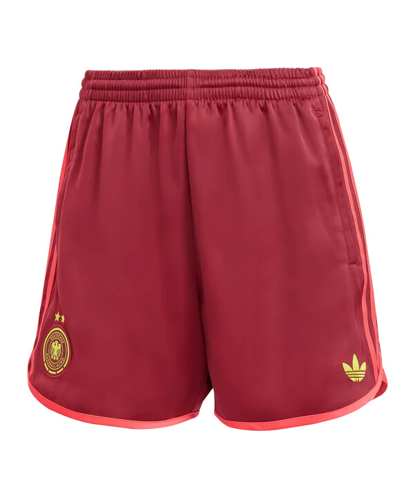 adidas tyskland damshorts röda