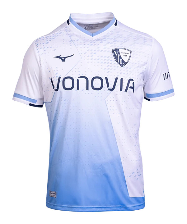 mizuno vfl bochum bortatröja 20252026 barn vit f01