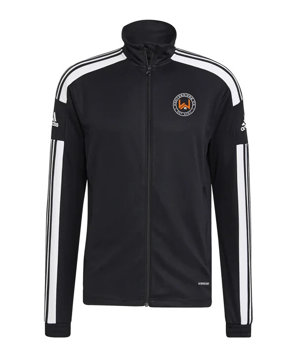 adidas wontorriors fc träningsjacka svart