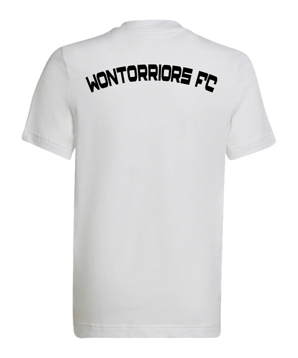 adidas wontorriors fc t-shirt vit