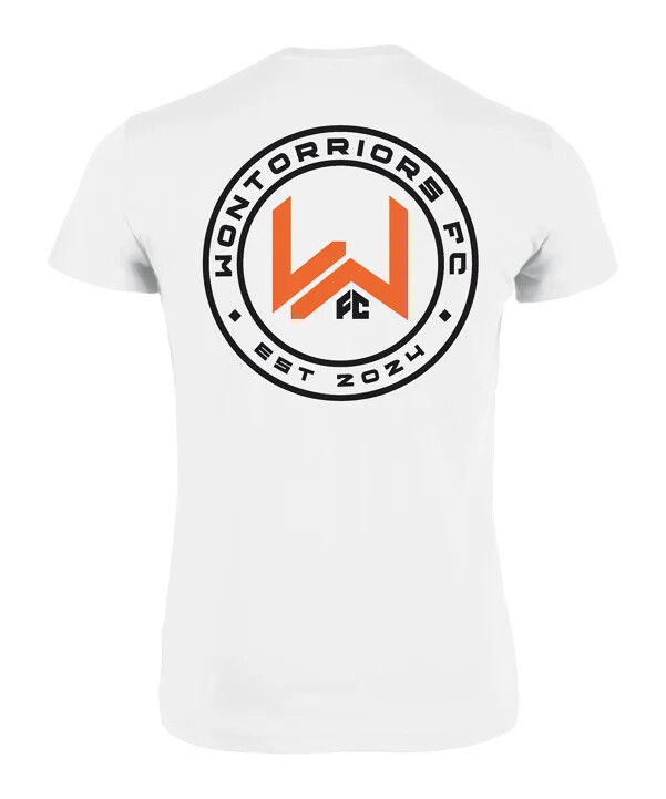 wontorriors fc fan-t-shirt vit fc001