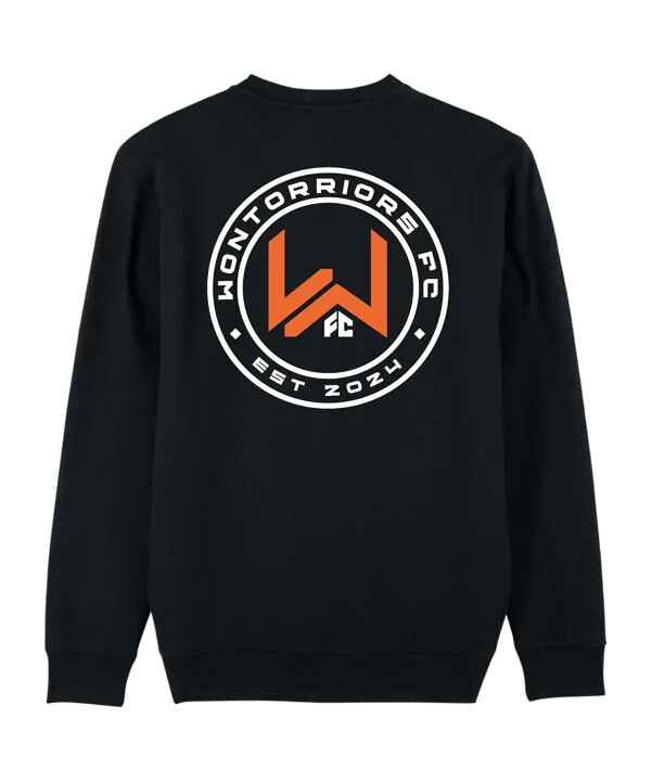 wontorriors fc fantröja svart fc002