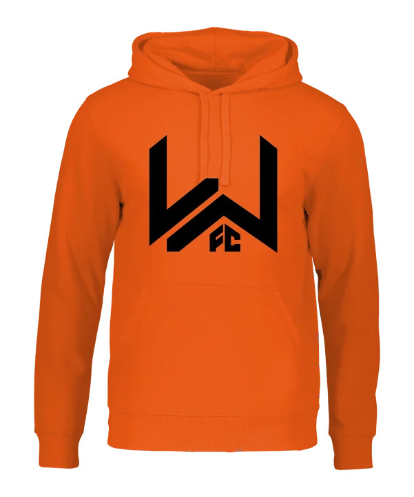 wontorriors fc fanhoodie orange fc251
