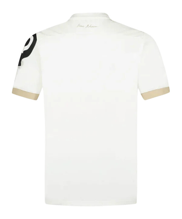 le coq sportif ogc nice bortatröja 20242025 barn vit