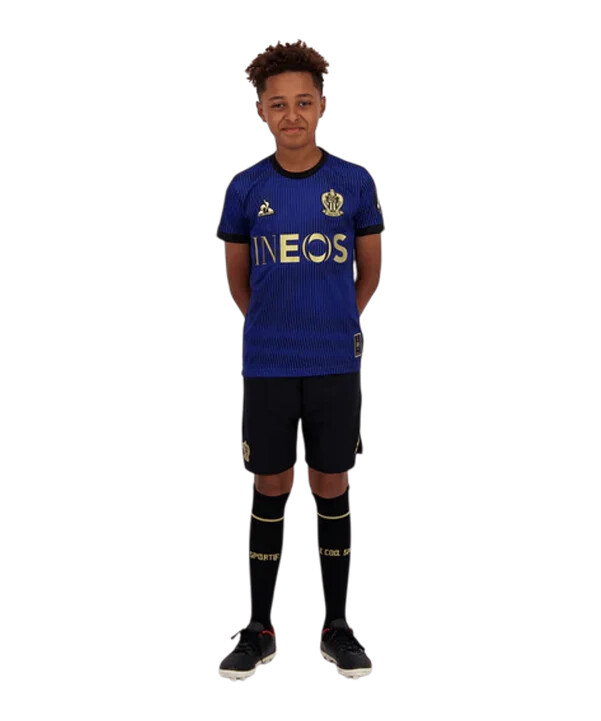 le coq sportif ogc fin tröja 3a 20242025 barnblå