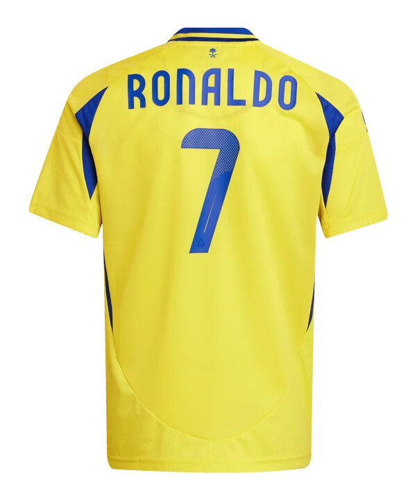 adidas al nassr fc 2425 ronaldo hemmatröja barn gul