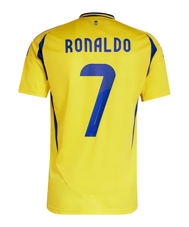adidas al nassr fc 2425 ronaldo hemmatröja gul