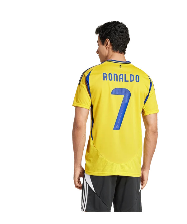 adidas al nassr fc 2425 ronaldo hemmatröja gul