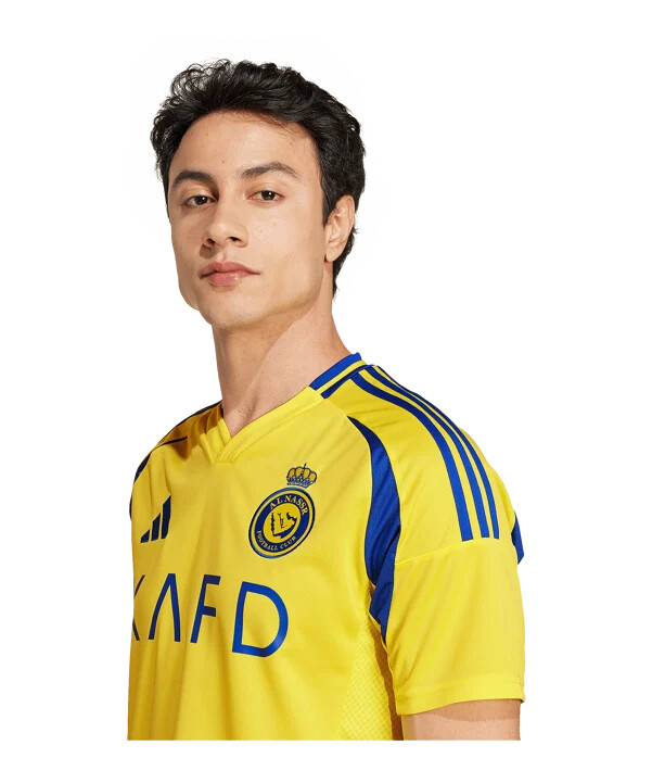 adidas al nassr fc 2425 ronaldo hemmatröja gul