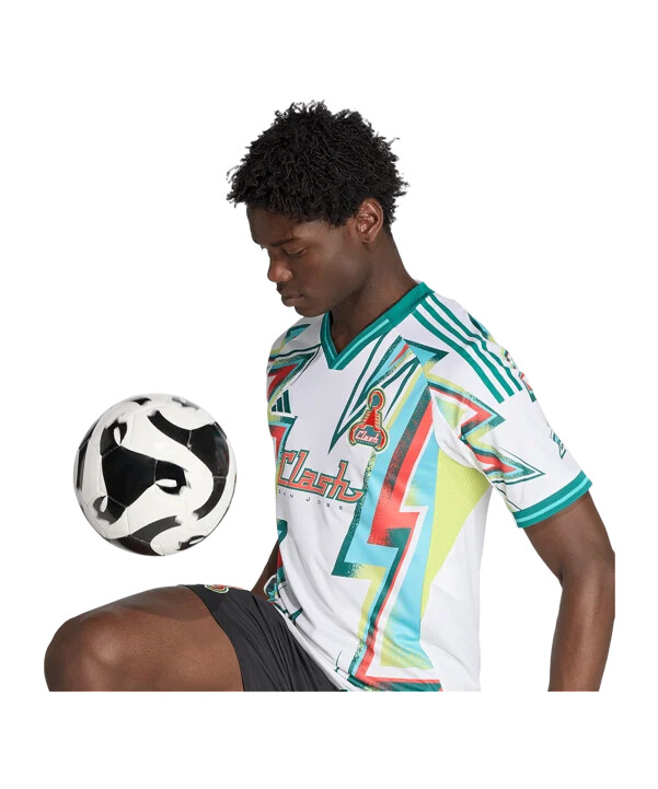 adidas san jose earthquakes autentisk 3. tröja 20252026 vit
